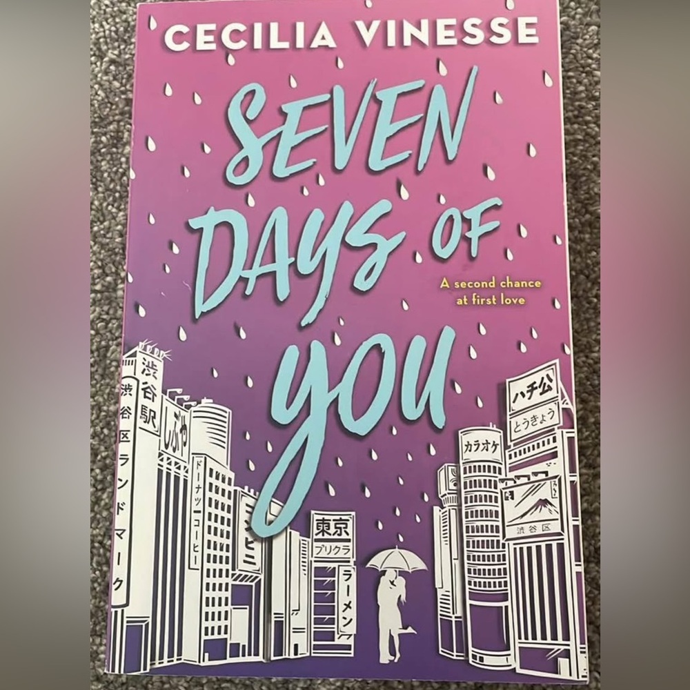 3/$15 Seven Days of You Book by Cecilia Vinesse